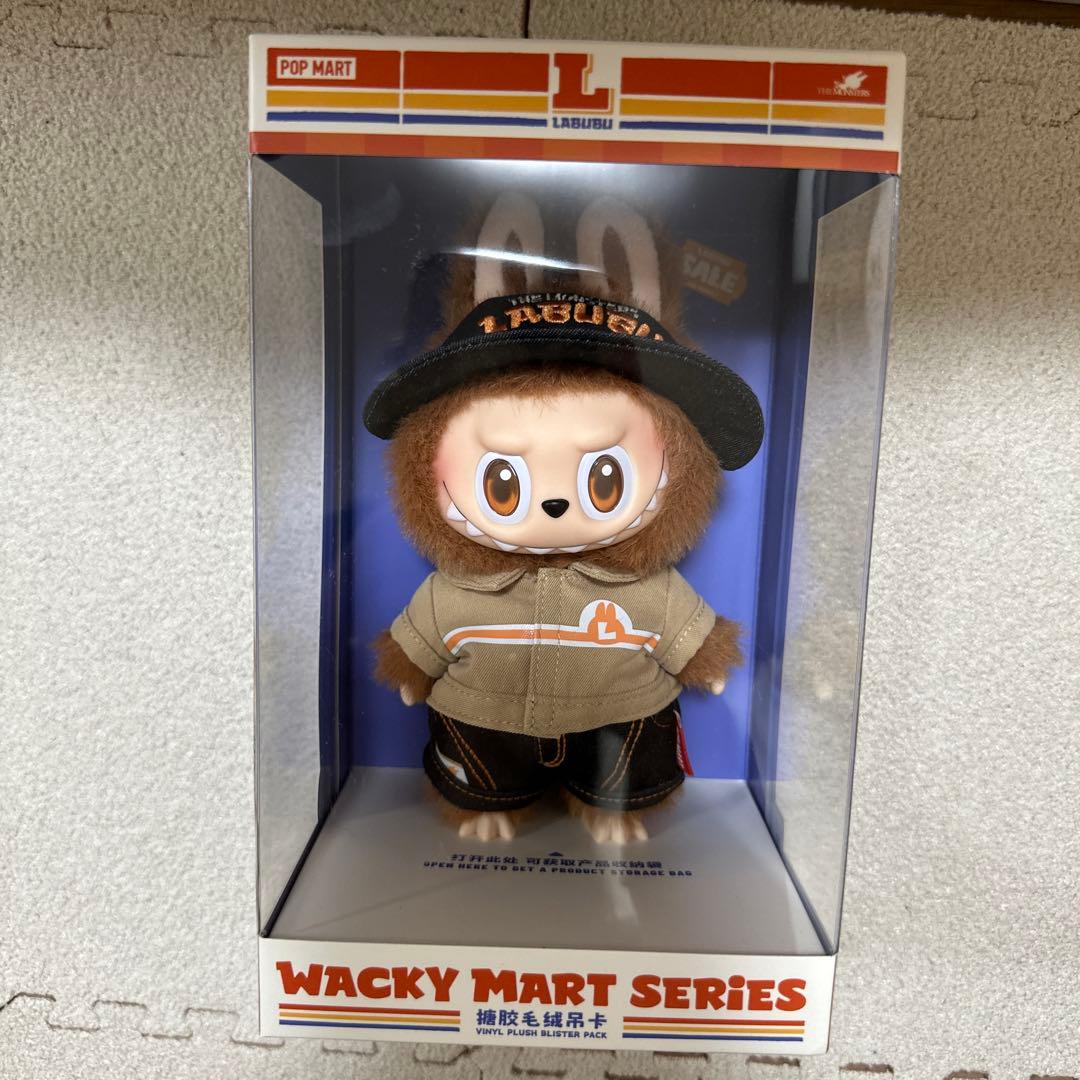 THE MONSTER Wacky Mart 店員ラブブ ぬいぐるみ ラブブ LABUBU Wacky Mart Series 店員 ぬいぐるみ - メルカリ