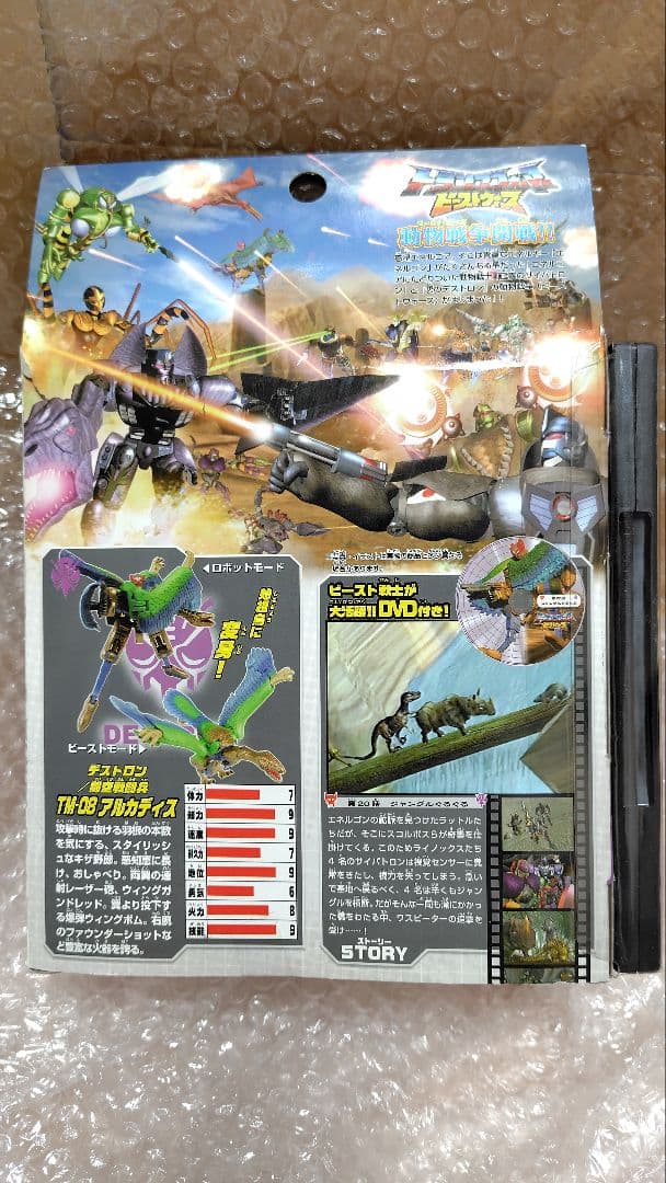 未開封● アルカディス　ビーストウォーズ テレもちゃ　トランスフォーマー