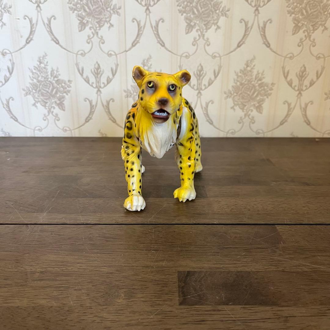 【アンティーク】昭和レトロ 旧タカラ サイボーグジャガー金 変身セット 豹