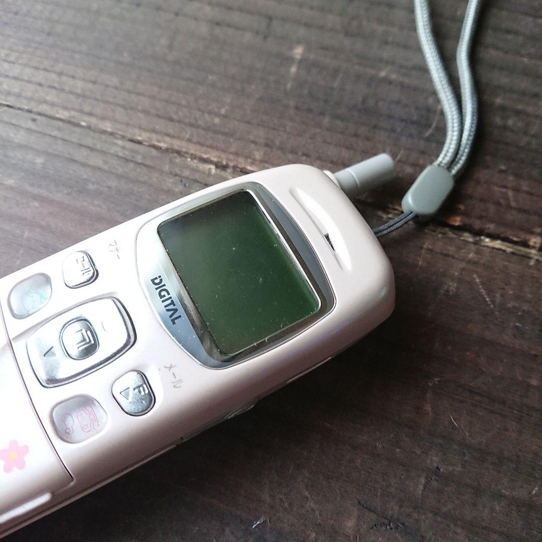 ハローキティ セルラーホン D202K ストラップ&ケース付き ハロー