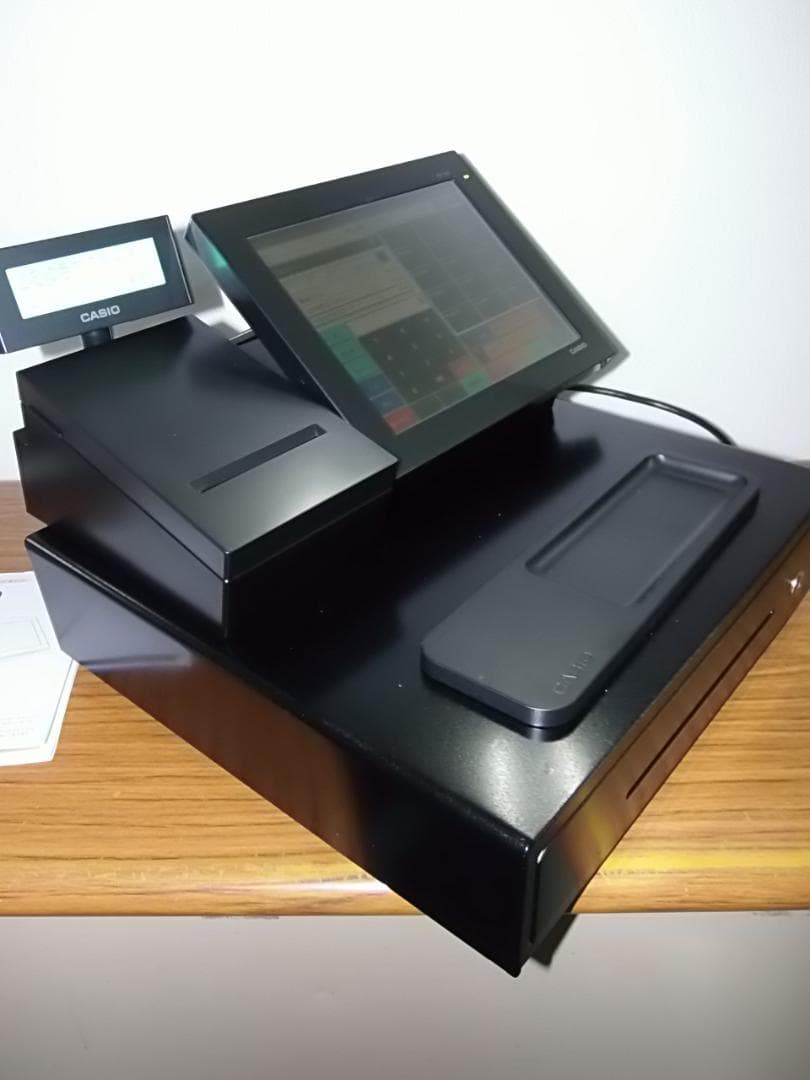 CASIO レジスター VX-100中古品 タッチ操作 Android n200