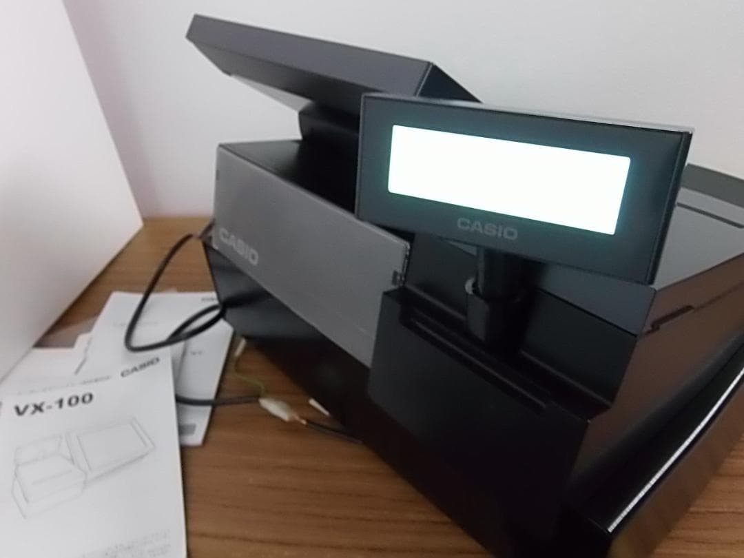 CASIO レジスター VX-100中古品 タッチ操作 Android n200