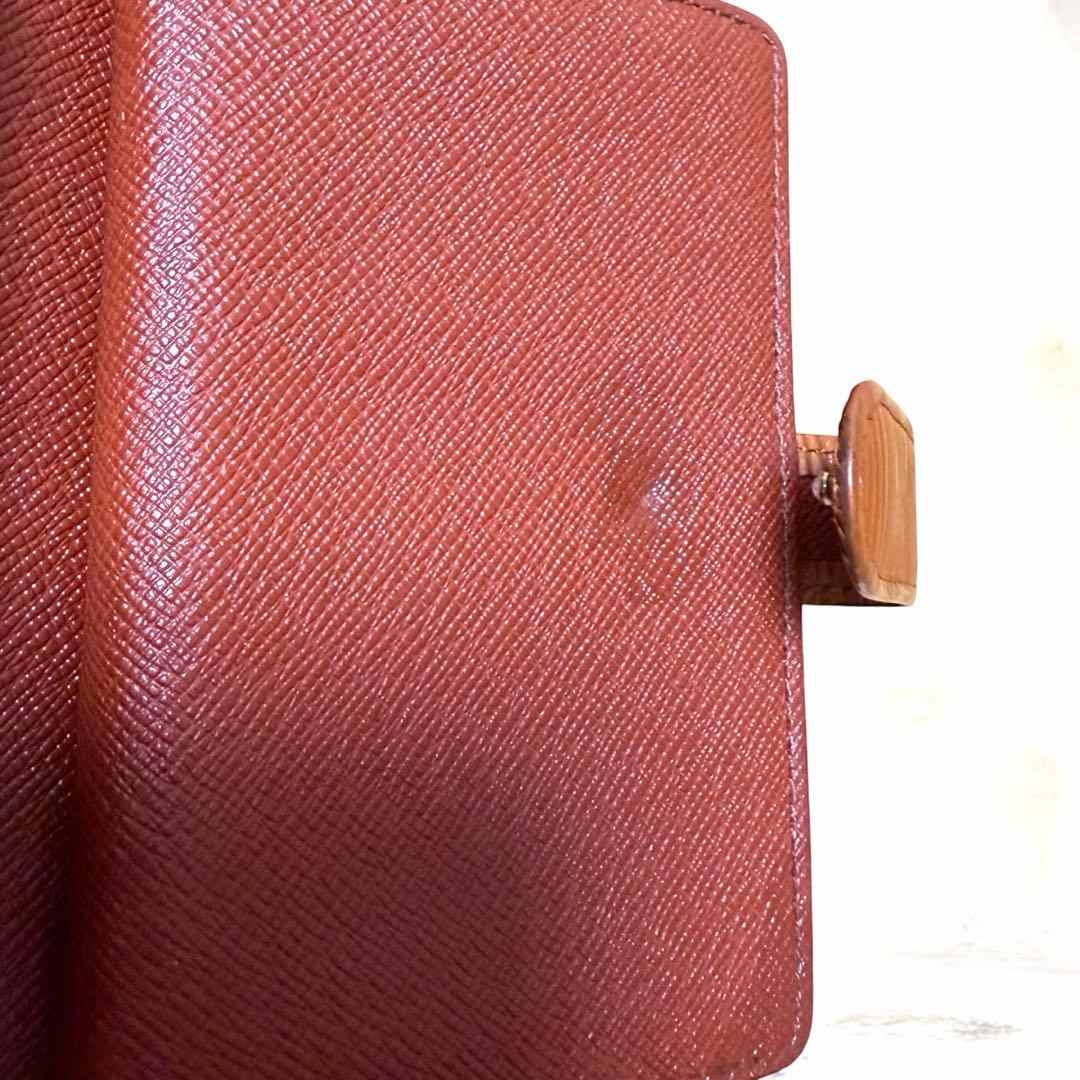 美品　LOUIS VUITTON ルイヴィトン エピ 財布 ブラウン　がま口