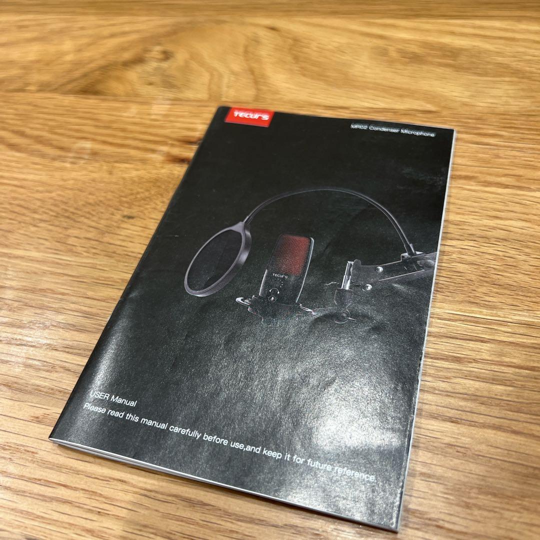 マイク 録音用 ノイズキャンセリング YouTube レコーディング ASMR