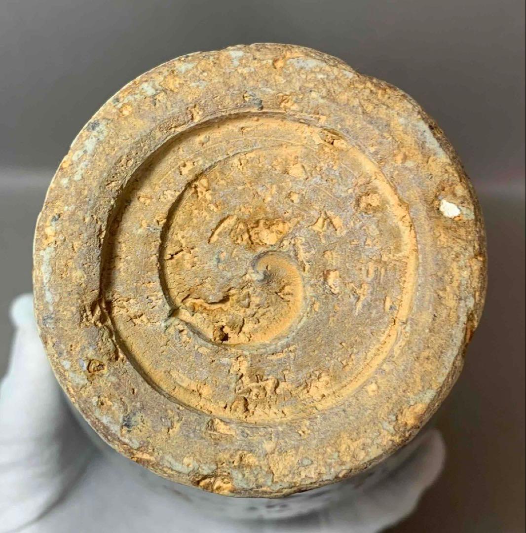 中国 染付草花瓶 f2250920