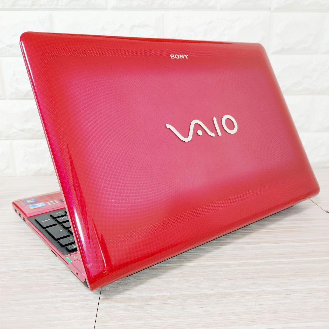 美品❗》人気ピンクVAIOノートパソコン✨i5✨SSD✨カメラ