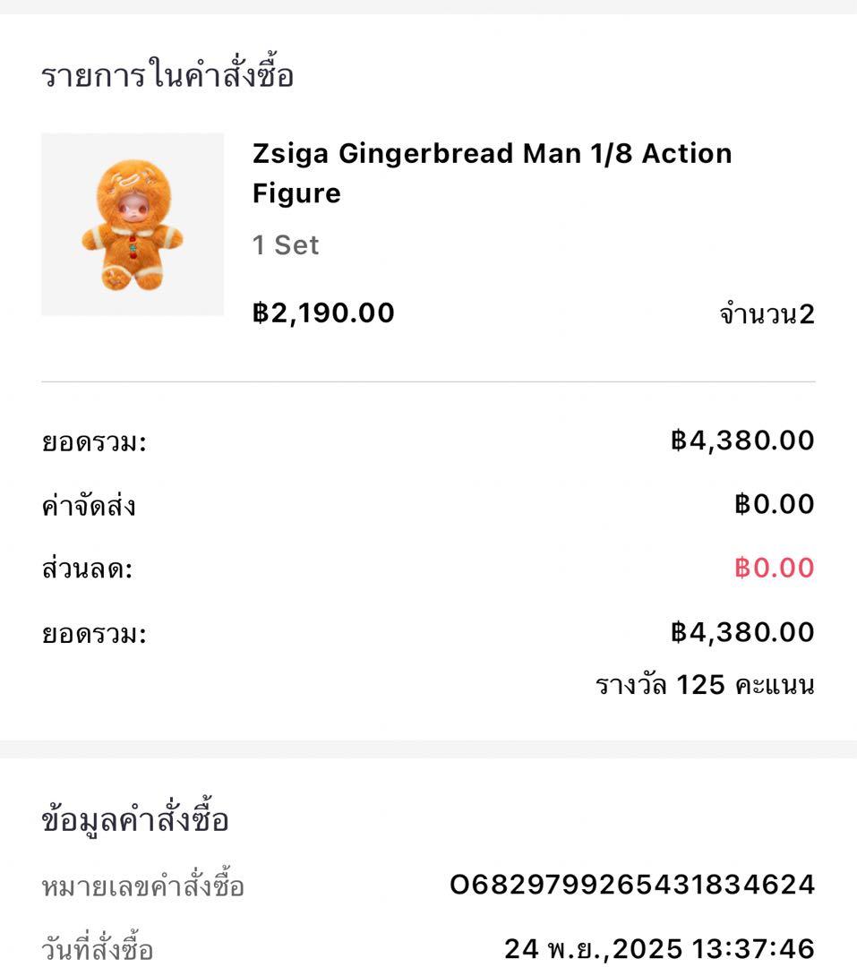 ぬいぐるみ Zsiga Gingerbread Man 1/8 Action Figure