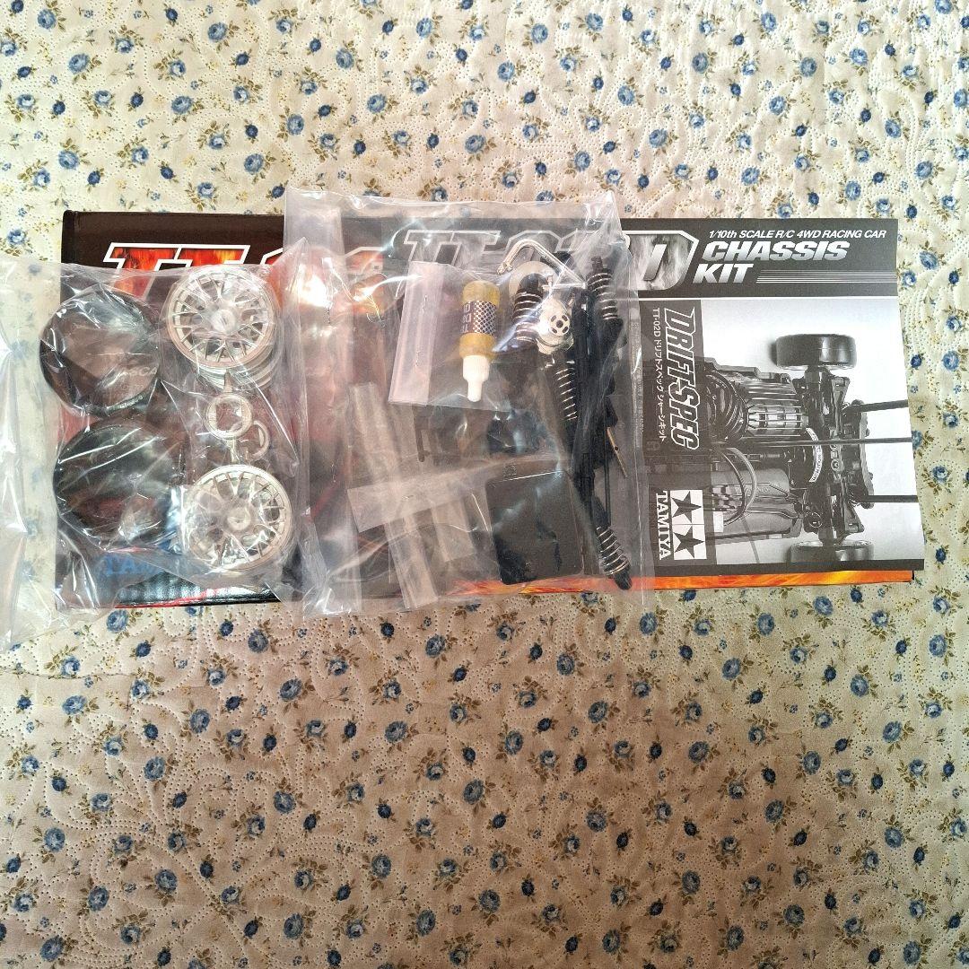 田　宮 T T 0 2 D シャーシ　 組み立て完成品