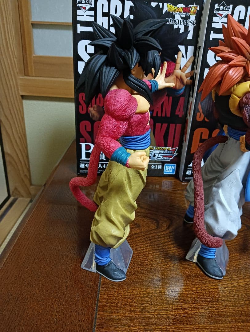 ドラゴンボール【一番くじ】グレイティストサイヤン　フィギュア　セット