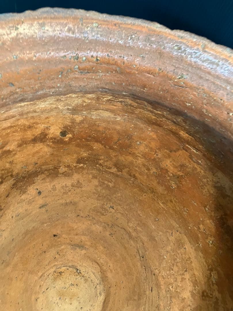 古信楽焼　大瓶　江戸中期　鑑定書付　高さ50.5cm 保存状態良　骨董品