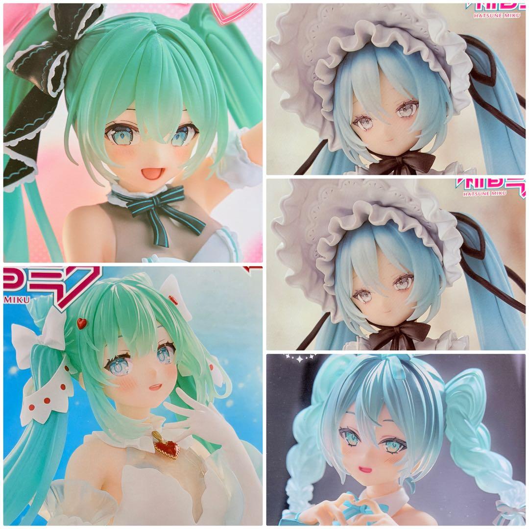 桃花！5点セット！初音ミク_フィギュア