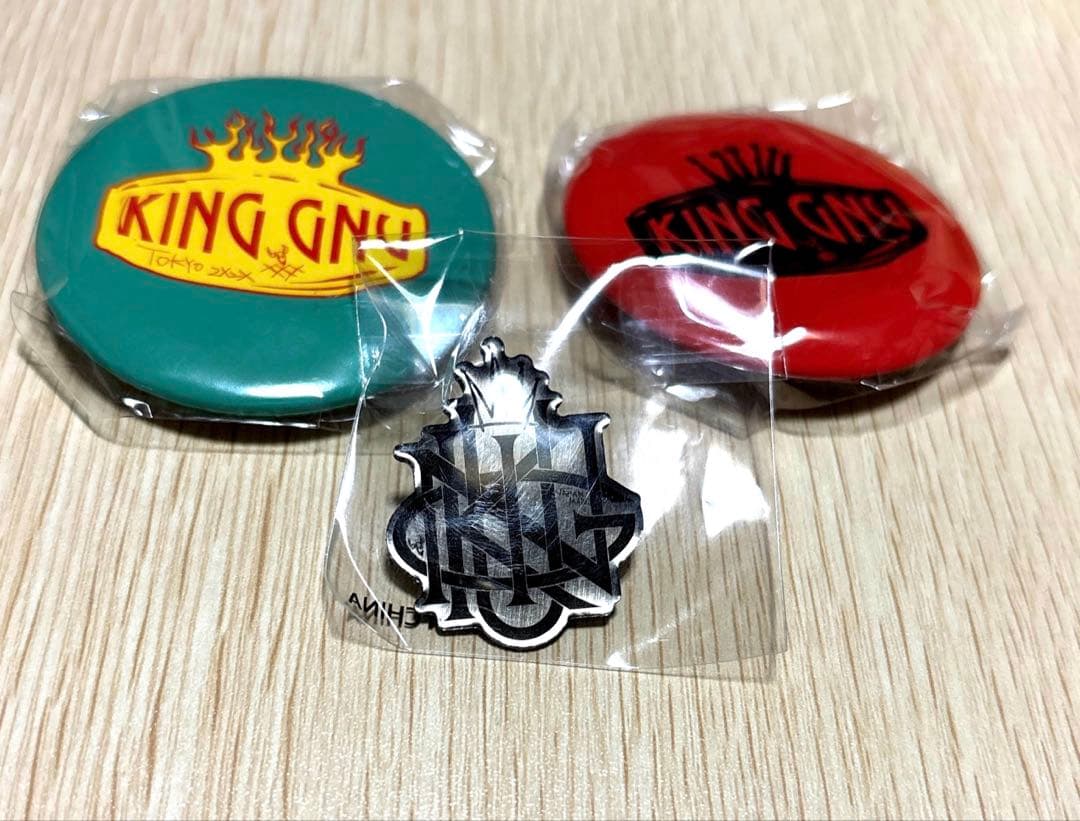 King Gnu FC会員限定ピンバッチ 缶バッジ ガチャ - メルカリ