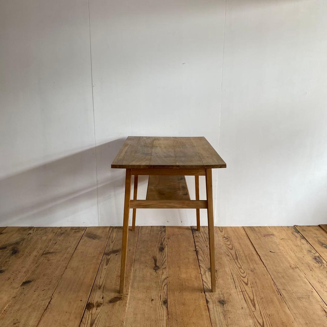 アンティーク テーブル 机 オーク材 ナラ 無垢材 y43