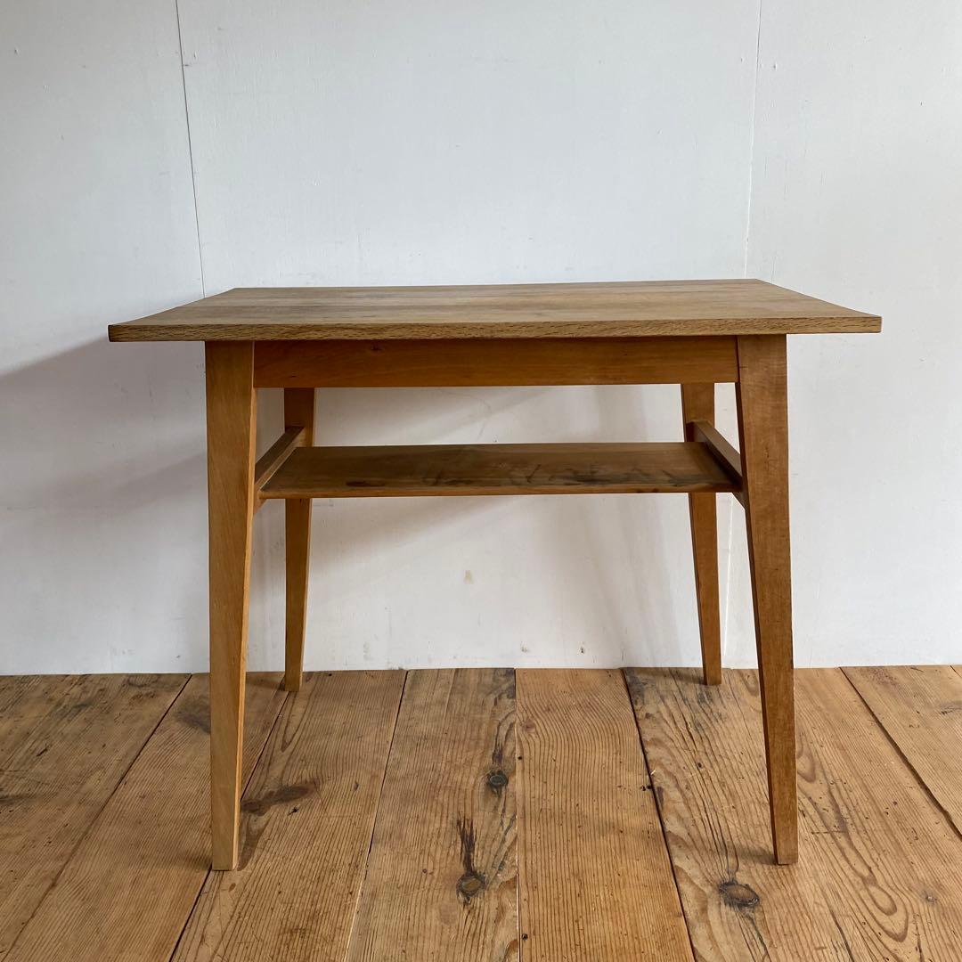 アンティーク テーブル 机 オーク材 ナラ 無垢材 y43