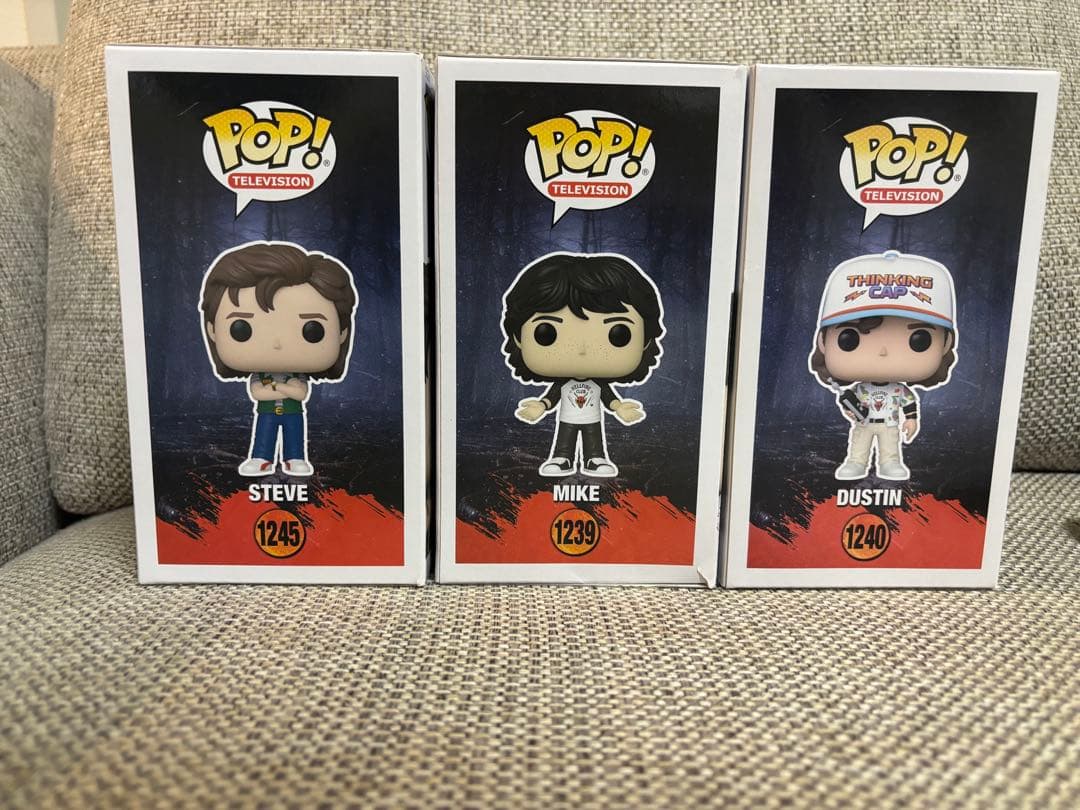 ストレンジャー・シングス フィギュア 3体セット