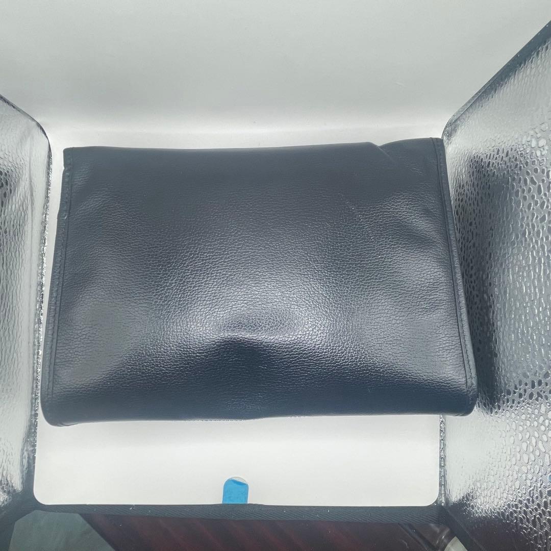 ChristianDior オールレザー　チェーンショルダーバッグ2WAY