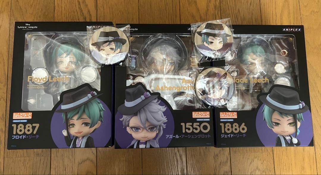 未開封新品】ツイステねんどろいど オクタヴィネル アズール ジェイド