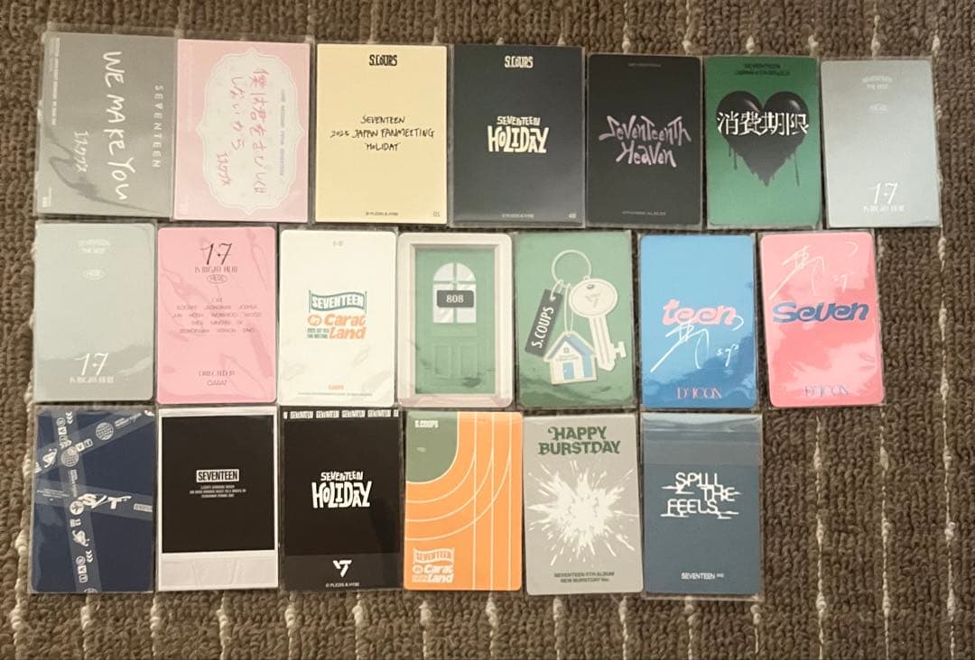 SEVENTEEN セブチ まとめ売り セット トレカ エスクプス スンチョル