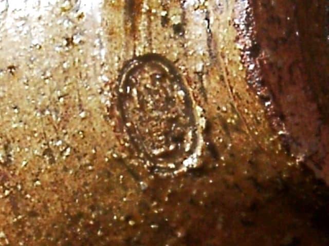 京焼・清水焼 作者不明 清窯：銘 古伊羅保 茶碗 無傷 共箱