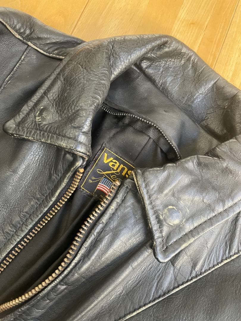 ユンボ様専用 VANSON F 36 ライダース 牛革 本革 オールドold - メルカリ