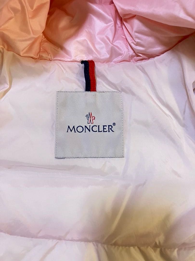 MONCLER 92㎝ ダウン ベビーピンク