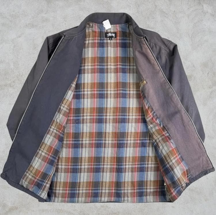 80’s~90’s old stussy Cotton Jacket 黒タグ