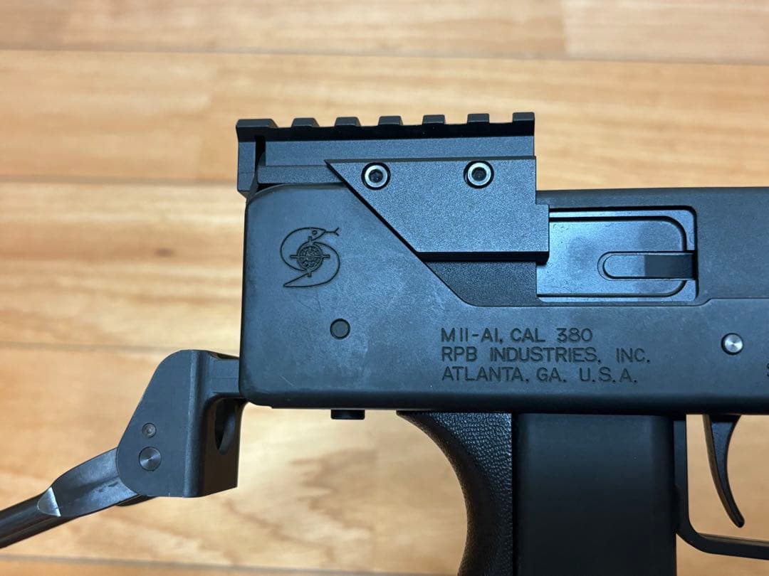 KSC M11A1 別売アクセサリーパーツ付属 JASG安全出力基準適合製品