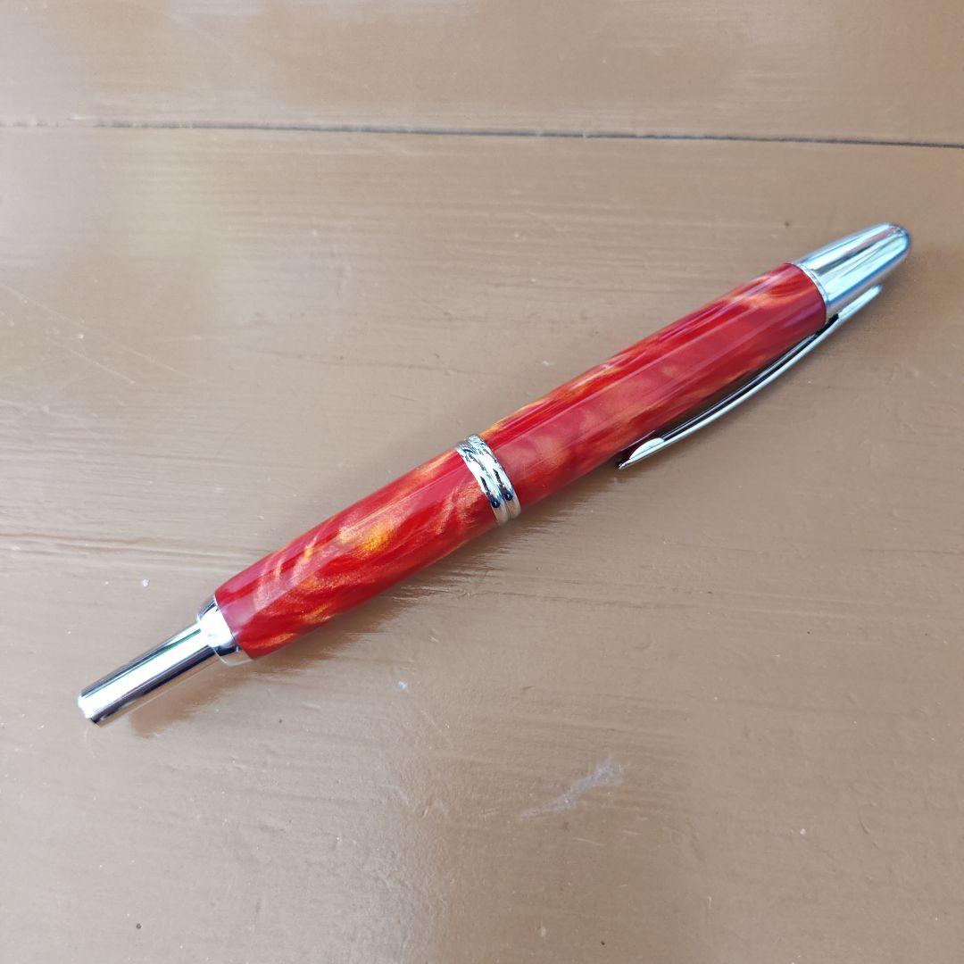 6/8日まで】PILOT Capless se マーブルオレンジ 万年筆 M