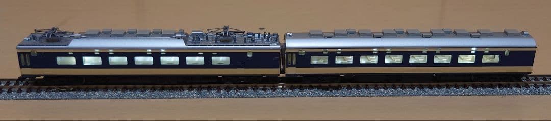 【美品,希少】TOMIX 国鉄581形特急電車 月光号フル編成 ライトユニット付