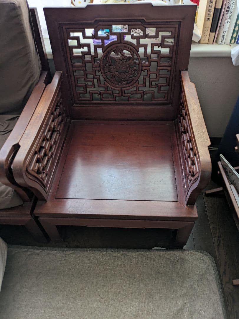 アジアンスタイル木製椅子