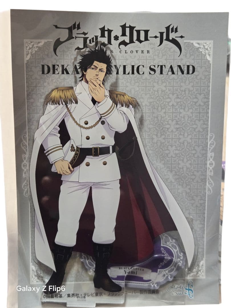 ブラッククローバー　ジャンフェス　缶バッジ　デカアクスタ　アクキー　特典　5点