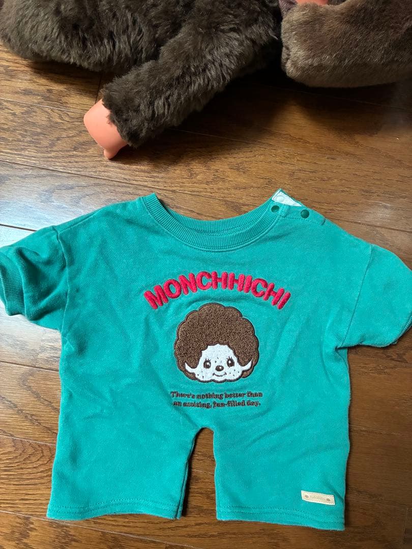 【レア】セブンイレブン限定 モンチッチ 特大ぬいぐるみ　2004年ロッテコラボ