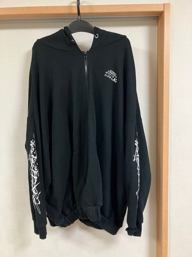 -真天地開闢集団-ジグザグ　パーカー　Tシャツ　セット 真天地開闢集団-ジグザグ パーカー Tシャツ セット