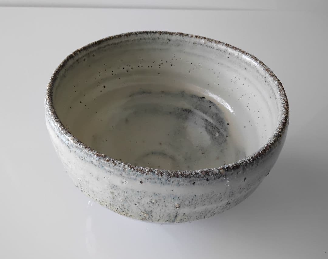 朝鮮唐津　抹茶碗　松口庄太郎　宇津美窯　手造　一品