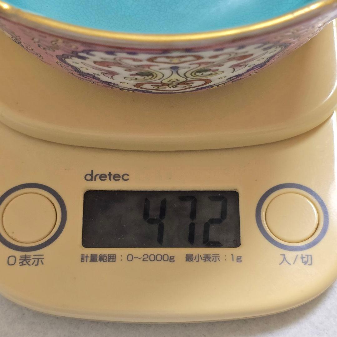 ☆☆Khiêm Bỉnh様、専用☆☆古磁 本金 琺瑯彩七宝 瑞獣絡枝紋茶碗 賞物