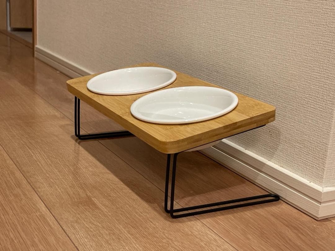 快適さと健康 猫 犬 食器 高齢 理想的な高さと角度