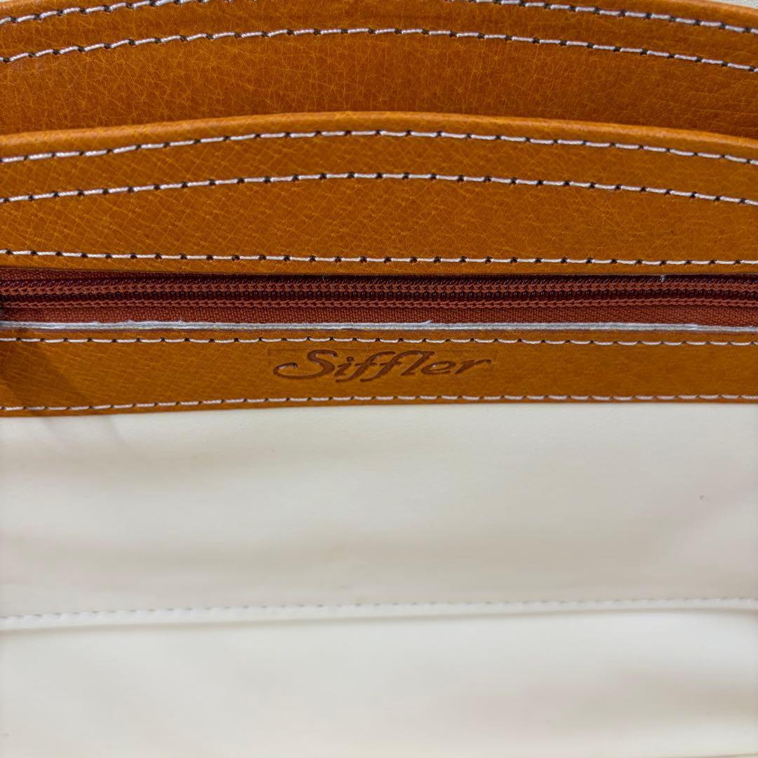 良品✨】シフレ ユーラシア 2way トランクバッグ ショルダー キャメル