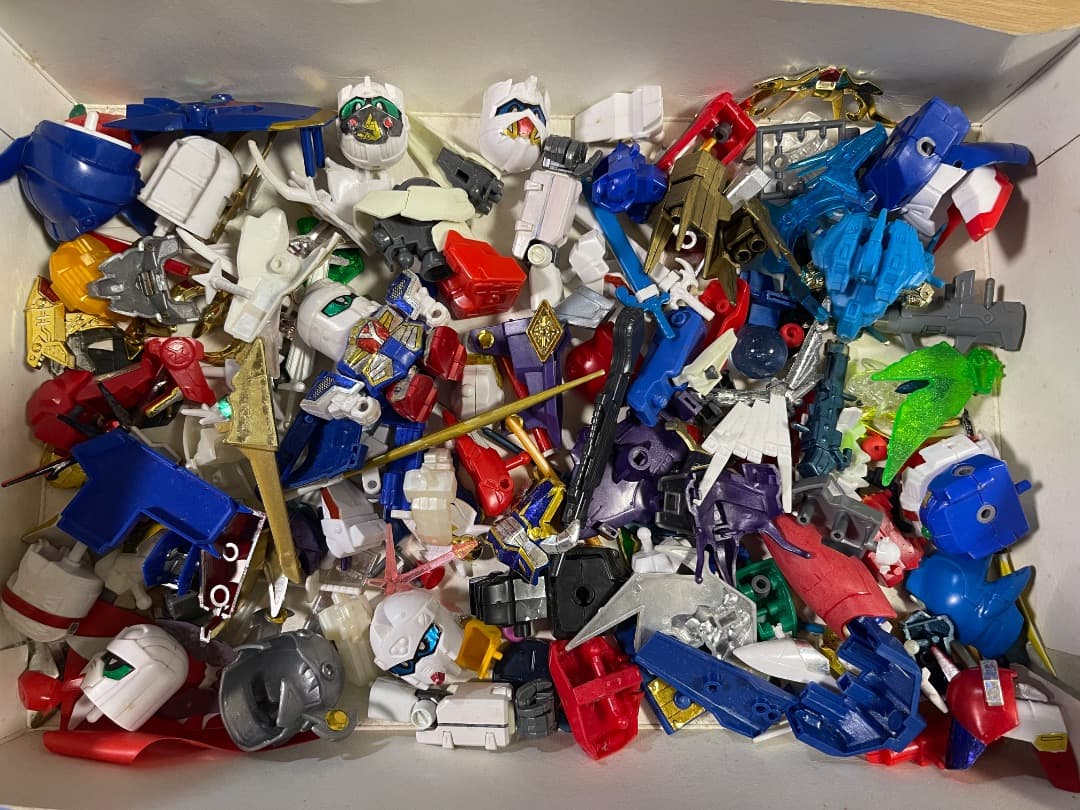 ガンプラ 聖龍巨神ドラグーンパレス BB戦士 部品取り用　まとめ売り