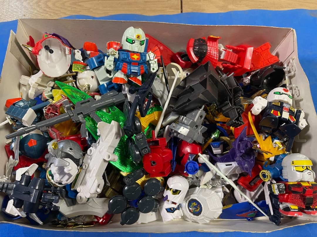 ガンプラ 聖龍巨神ドラグーンパレス BB戦士 部品取り用　まとめ売り