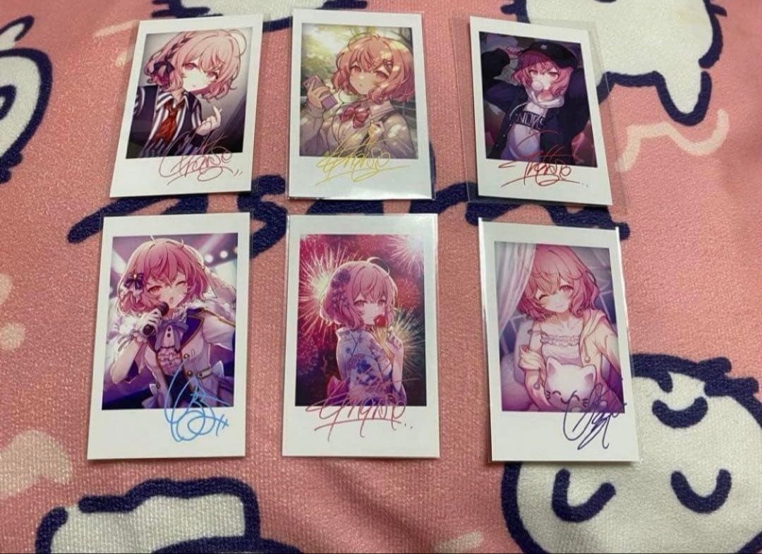 なるせ nqrse チェキ ノーマルサイン コンプリート - メルカリ