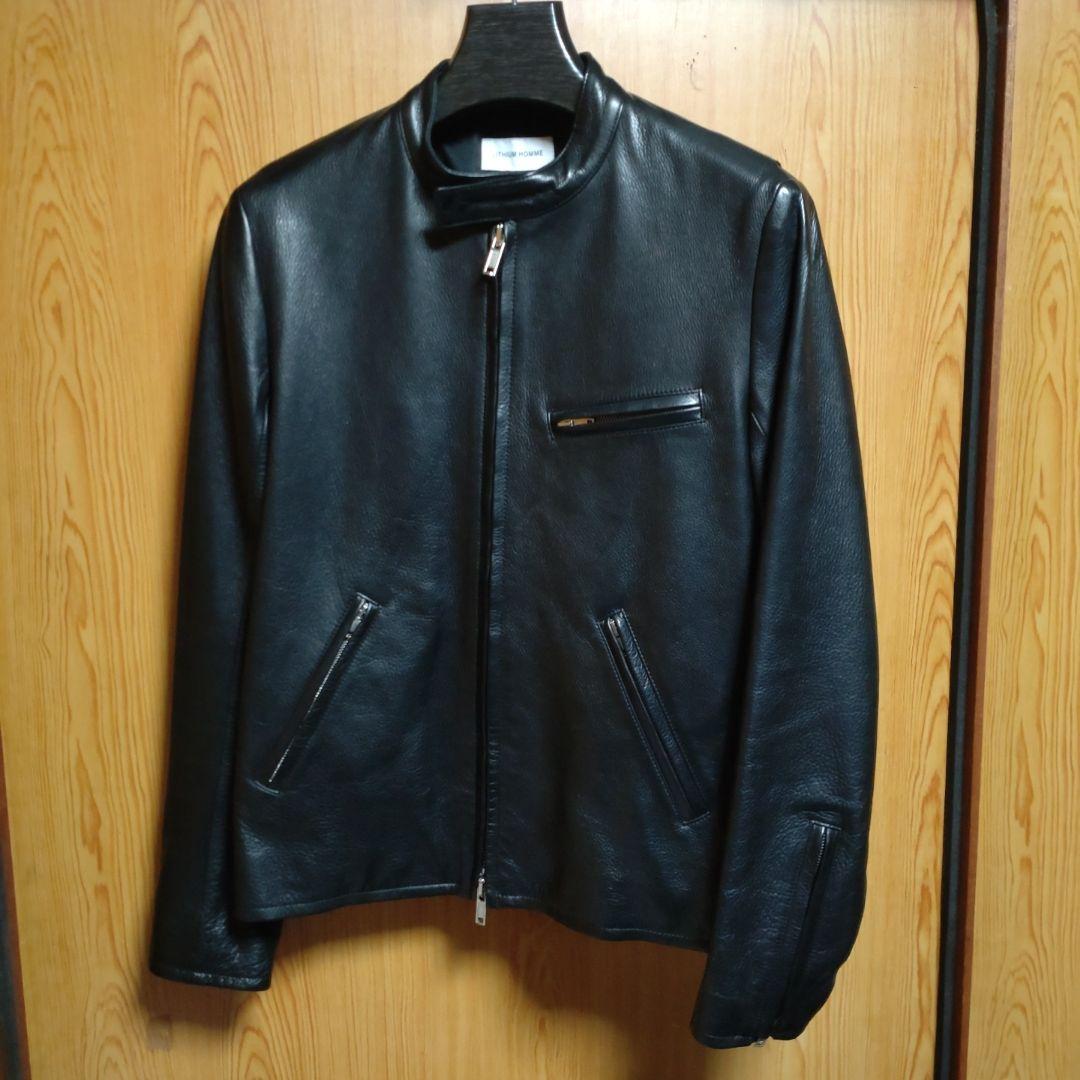 LITHIUM HOMME リチウムオム シングルレザーライダース　46　未使用 中古・古着通販】LITHIUM HOMME (リチウムオム・ファム) LEATHER