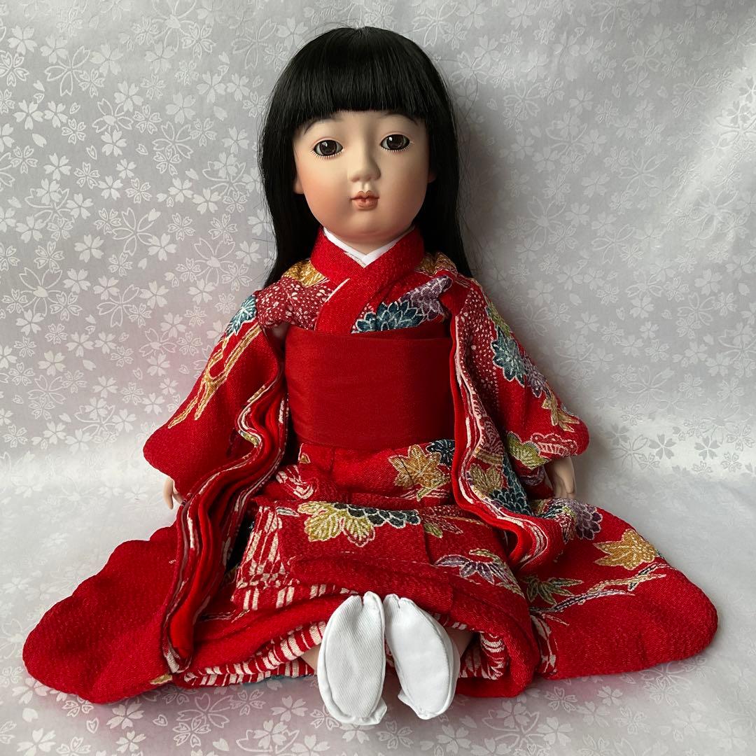 抱き市松人形着せ替え市松人形市松人形ビスク市松人形可愛いおべべ市松人形