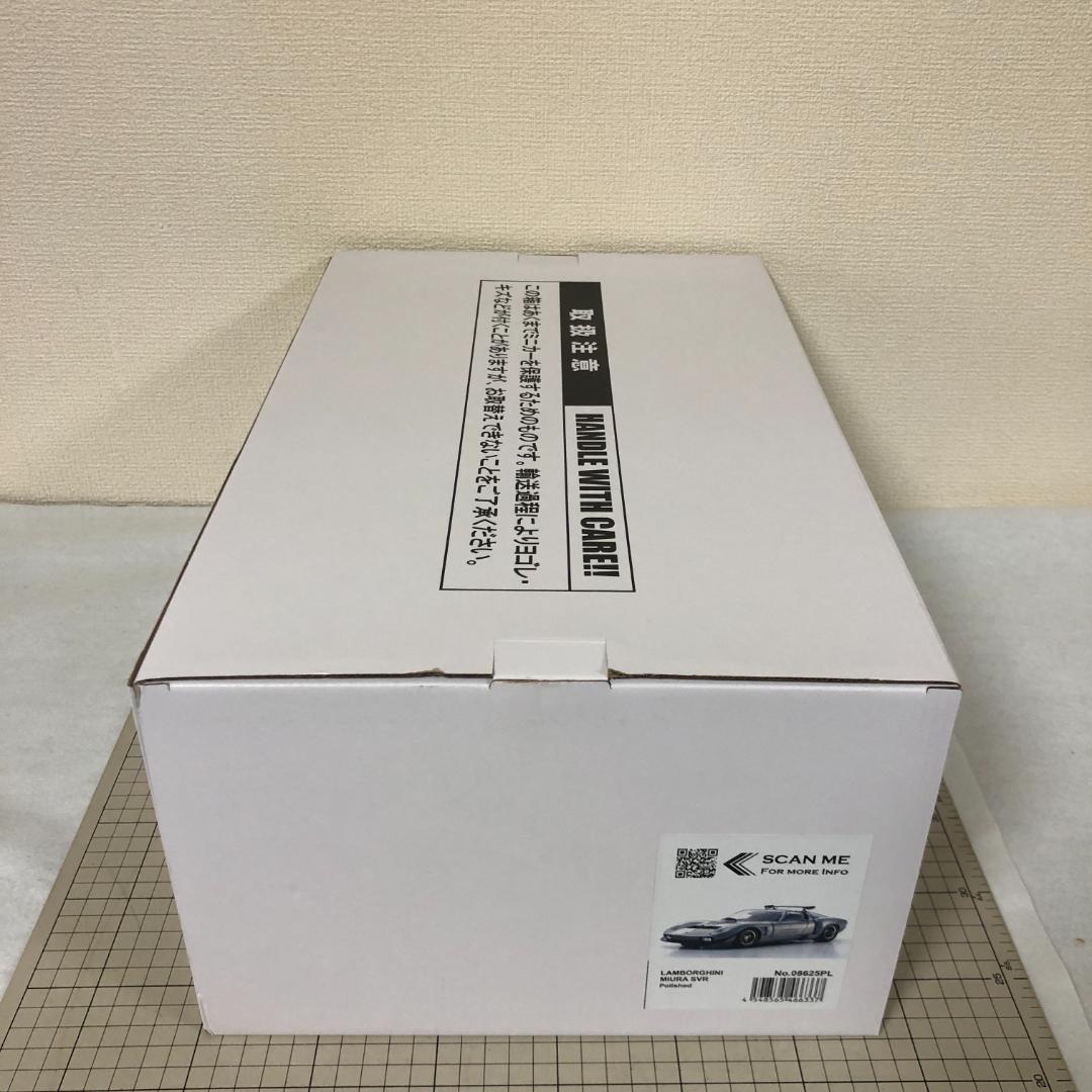京商オリジナル　1/12　ランボルギーニ ミウラ SVR　ポリッシュド【新品】