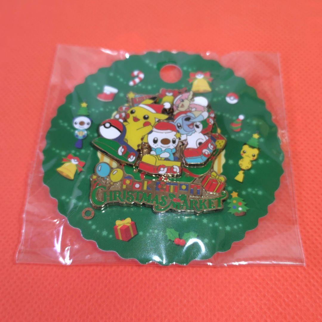 ポケモン　 ロゴピンズ　クリスマスマーケット 2011 ピンバッジ