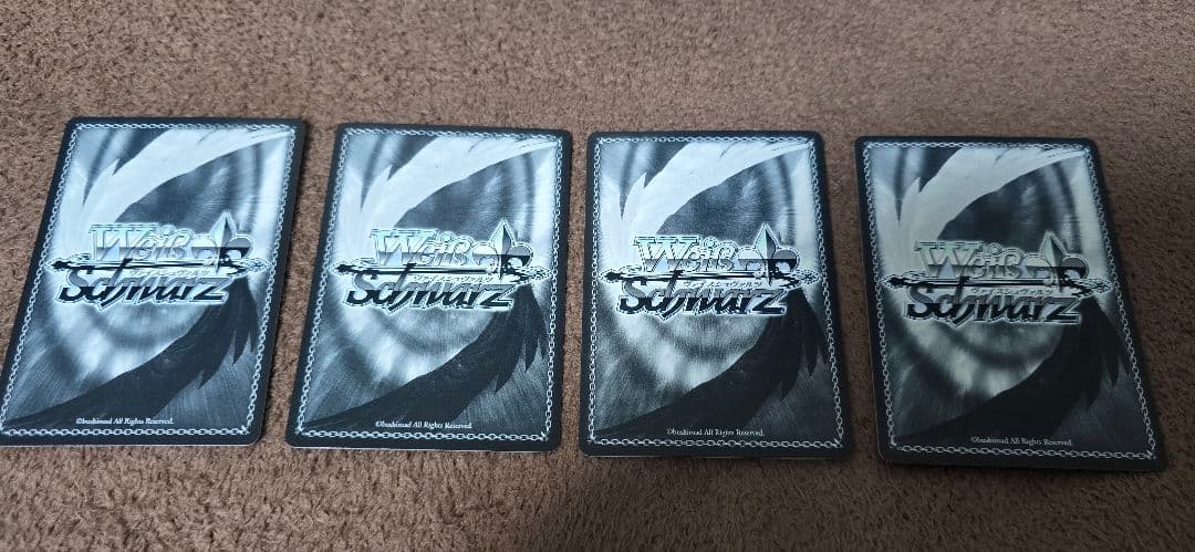 ヴァイスシュヴァルツ　アズレン　アズールレーン　ラフィーⅡ　SR　4枚