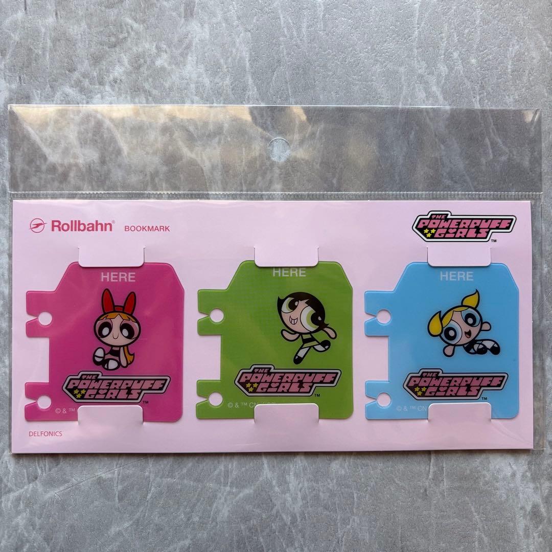 未開封】ロルバーン パワーパフガールズ ブックマーク ロフト限定