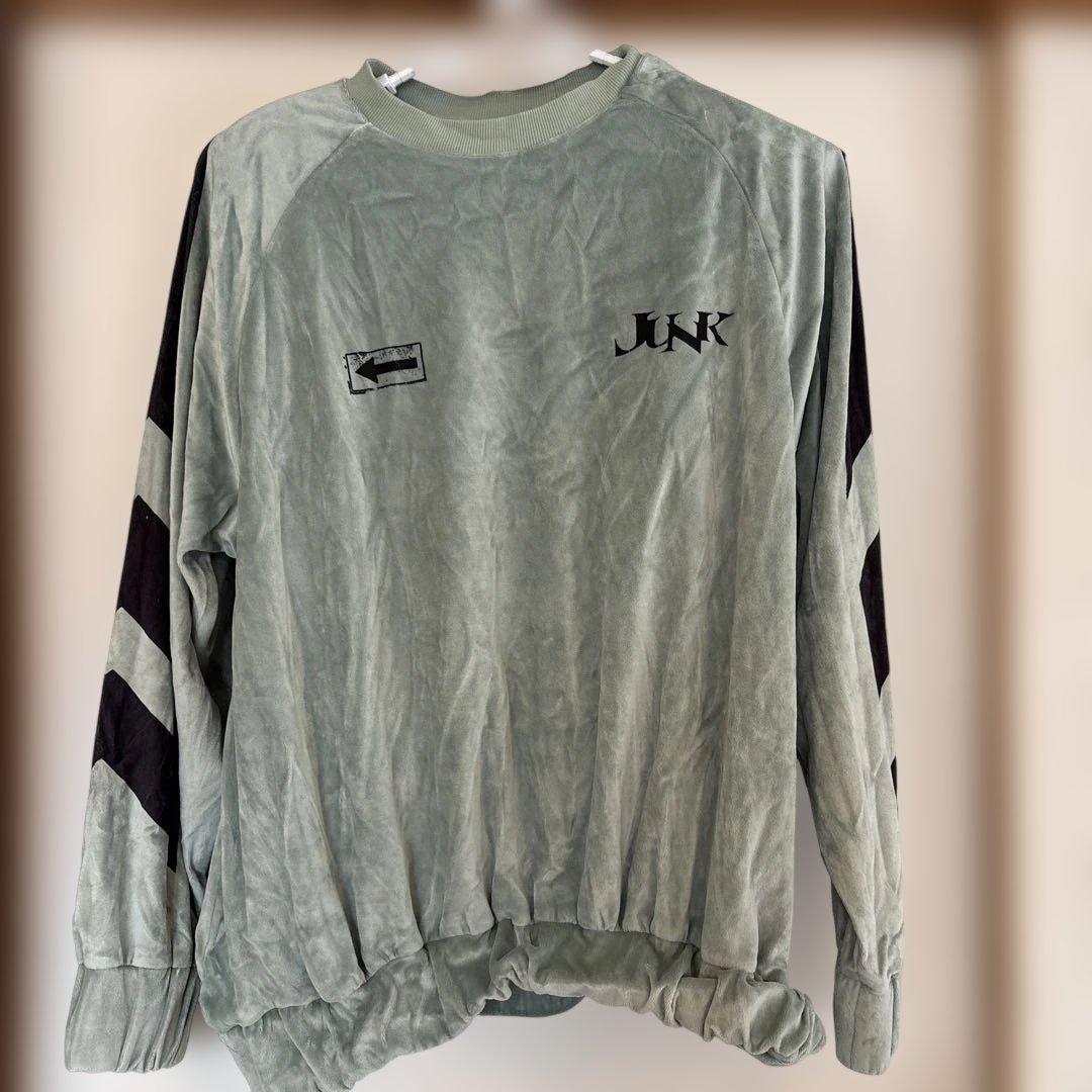 米津玄師　JUNK ベロアプルオーバーMサイズ長袖 JUNK ベロアプルオーバー – KENSHI YONEZU ONLINE STORE