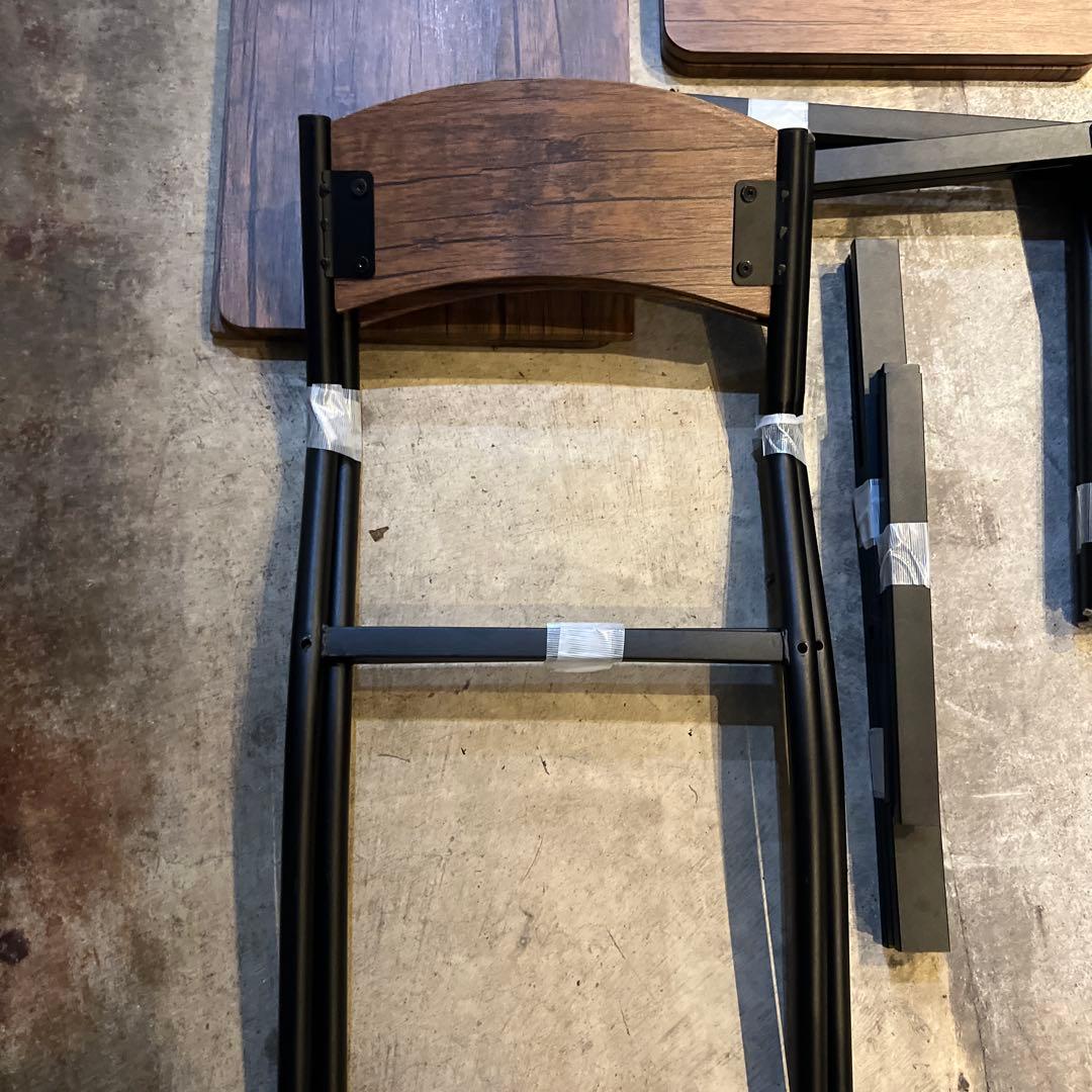 大人気！設置/組み立て送料無料/ダイニングテーブルDC-02/椅子2点