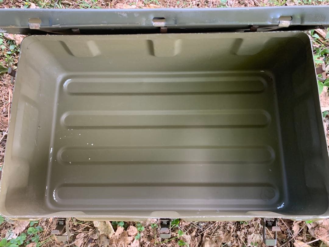 ミリタリー アルミコンテナ 米軍 払下げ 放出品 美品 アウトドア 車載 USA