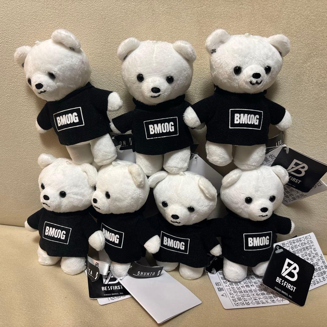 BE:FIRST BMSGパーカーくまぬいぐるみ コンプリートセット